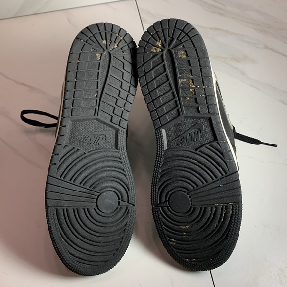 Nike Air Jordan 1 Retro High Og Shadow Gs Sz 6.5 Ds! Bred Toe Royal - Picture 6 of 8